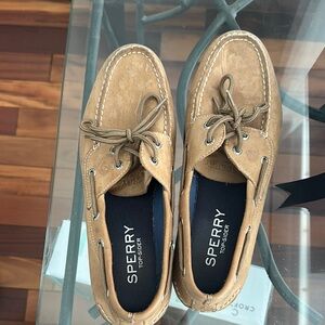 Sperry Men's Tan Boat Shoes 10.5